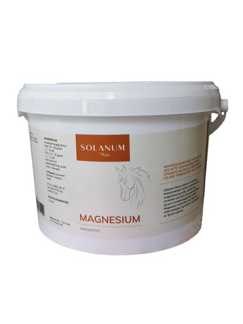 Solanum Magnesium - Salt | Til nervøse heste - & LANG